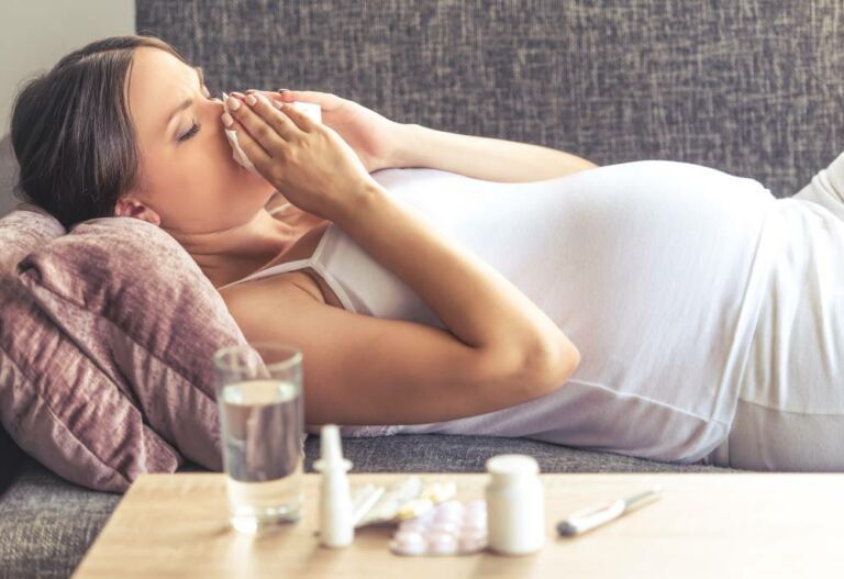 Ätherische Öle bei Erkältung in der Schwangerschaft