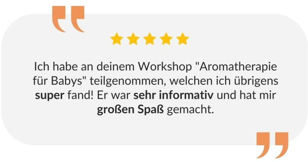 Kurs_Aromatherapie für Babys